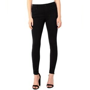 LIVERPOOL New skinny knit ponte Stretch pant in Women’s Black Size 12/31